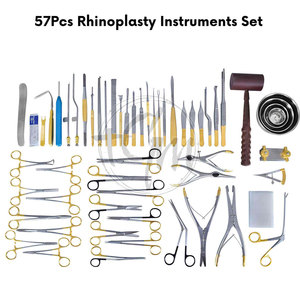 Ensemble d'instruments ORL réutilisables en acier inoxydable pour applications chirurgicales de l'oreille, du nez et de la gorge - Product Image 5