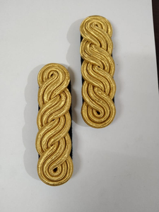 Epaulette Tattiche Britanniche di Alta Qualità con Frange in Bullion Dorato, Accessori per Uniformi Tattiche - Product Image 2
