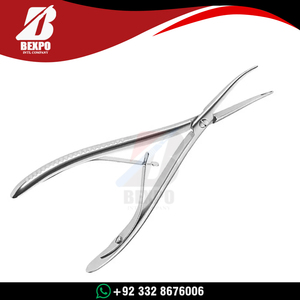 Pinzas de corte manuales de acero inoxidable alemán para huesos, pulidas, para cirugía médica, con unión en esquina - Product Image 4