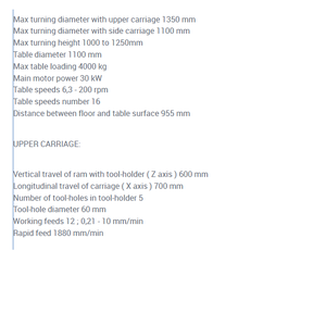 Tour à tournage vertical VTL, machines conventionnelles et CNC pour applications de tournage de précision des métaux - Product Image 6