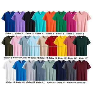 เสื้อยืดผ้าฝ้าย 100% สกรีนโลโก้ตามสั่ง เสื้อผ้าเรียบง่าย ระบายอากาศได้ดี ทรงปกติ สำหรับฤดูร้อน - Product Image 5