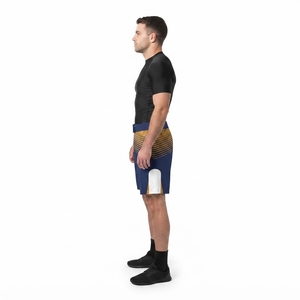 MMA Fight <b>Shorts</b> for Men 4-Way Stretch Microfiber Sublimated BJJ <b>Grappling</b> Board <b>Shorts</b>-Wholesale OEM Size XXL All Seasons - Product Image 3