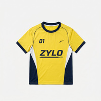 Maillot de football personnalisé pour jeunes par sublimation |   Maillot de football pour enfants et adultes, anti-transpiration |   Fabricant de maillots de football OEM