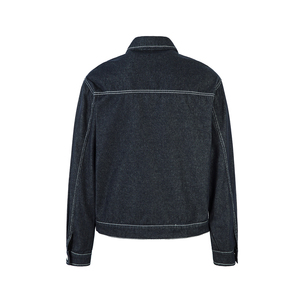 Wholesale Men Denim Jacket Custom Solid Color <b>Jeans</b> Jacket High Quality Pakistan Manufacturer Export - Product Image 3