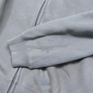 เสื้อฮู้ดผ้าฝ้ายแบบมีซิปสองทางสำหรับผู้ชายเสื้อฮู้ดสำหรับเล่นกีฬาโอเวอร์ไซส์ - Product Image 4