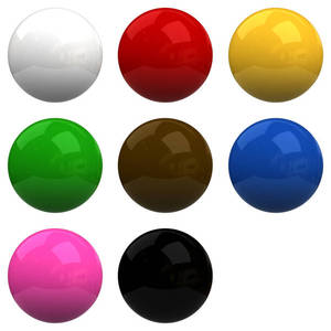 Juego Completo de Bolas de Billar RX Sports MA-0909, Caja Negra, 8 Bolas, Resina Roja y Amarilla, Personalizable - Product Image 4