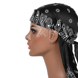 Silk Black Bows Printed Luxury Skin Friendly Long Bandana Scarf Unisex Fashion Accessory Casual Wear All Season Headwear - Product Image 4