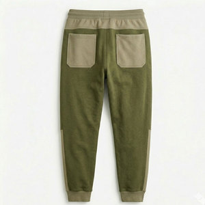 Pantalones Deportivos para Hombre Fresh Now, Mezcla de Algodón, Casuales, Cómodos, con Puños Acanalados y Pierna Ajustada para Entrenamiento - Product Image 3