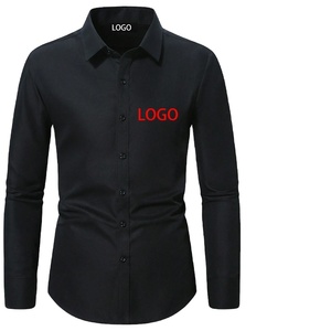เสื้อโปโลแขนยาวระบายอากาศได้ดีสำหรับผู้ชายผ้าคอตตอน100% ลำลองทันสมัย - Product Image 4
