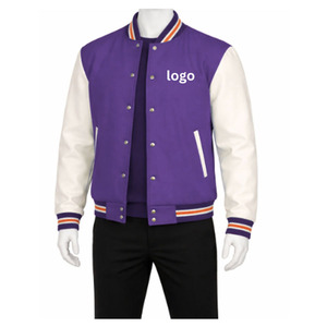 <b>Men</b> varsity <b>jacket</b> New American-style Padded Shoulder Cotton varsity <b>Jacket</b> solid Pattern custom logo printing varsity <b>jacket</b> - Product Image 5