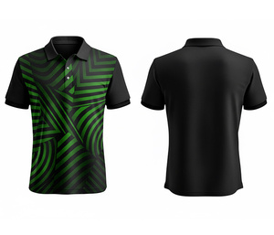 Polyester Sublimation Polo Shirt – Lightweight & Breathable Design for Men Women Youth Quick-Dry Dry-Fit Active Polo - Product Image 3