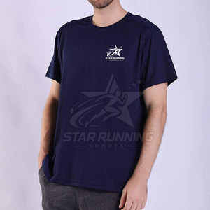 Camiseta Deportiva STAR RUNNING SPORTS, Último Diseño, Sólida, Informal, para Hombre, con Logotipo Personalizado, Corte Regular, Ecológica y Transpirable - Product Image 2