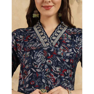 Belle fête porter haut et bas avec Dupatta Taille XL - Product Image 2