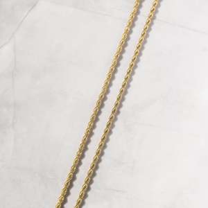 Unisex 925 Sterling Silver 22k Gold Plated Cuban <b>Chain</b> Necklace Hip Hop Everyday Wear - Product Image 6