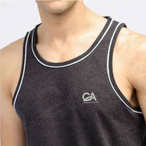 Breathable Fitness Vest Men Oversized Tank Top Fitness Wear Summer Style Men Ribbed Tank Top - Product Image 5