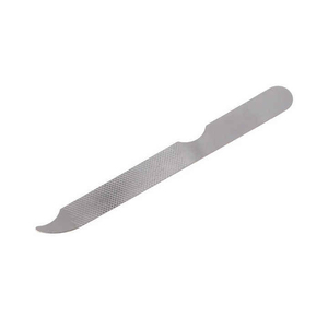 Premium Compact Travel Double Sided Reusable Emery Nail File Portable <b>Tool</b> with Protective <b>Leather</b> Sleeve and Custom Logo - Product Image 1