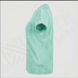 T-shirt délavé pour femme – Qualité supérieure, tissu léger, coupe confortable, tenue décontractée et streetwear tendance - Product Image 3