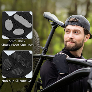 Gants de cyclisme pour équipes, vente en gros, gants de cyclisme personnalisés pour hommes, gants de cyclisme 2026 - Product Image 3