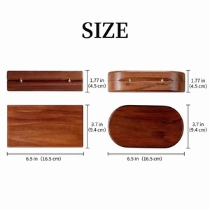 Boîte à bijoux en bois personnalisée avec fleur de naissance et nom gravé sur mesure - 9 compartiments de rangement - Cadeau pour elle - Product Image 1