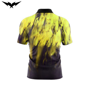 เสื้อบอลลิ่งพิมพ์ลายแบบกำหนดเองคุณภาพพรีเมียม แขนสั้น คอกลม น้ำหนักเบา ระบายอากาศได้ดี สำหรับทั้งชายและหญิง - Product Image 2