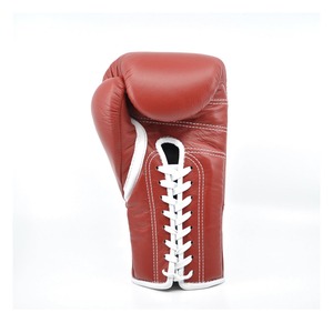 Gants d'entraînement de boxe personnalisés de qualité supérieure, respirants, légers, en cuir professionnel, anti-humidité, avec fermeture - Product Image 2