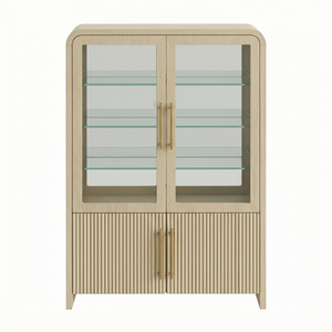 Display Cabinet Solid Wood Modern Coffee <b>Table</b> for Living Room Recliner Sofa Set Furniture Living Room Home Furniture Wholesale - Product Image 1