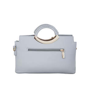 Sac à main de soirée formel gris pour femme P36163 - Product Image 1