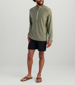 เสื้อฮู้ดกันแดดสำหรับผู้ชาย คุณภาพสูง น้ำหนักเบา ระบายอากาศได้ดี UPF 50+ เหมาะสำหรับกิจกรรมกลางแจ้งและตกปลา - Product Image 1