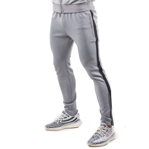 Ensemble de survêtement unisexe gris à capuche en polaire à carreaux avec cordon de serrage, sweat-shirt et pantalon de jogging, tenue décontractée respirante 100 % coton pour l'hiver - Product Image 5