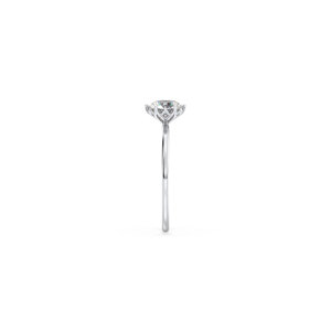 Bague de fiançailles REYES en diamant cultivé en laboratoire IGI certifié HTHP CVD pour femme, or massif 14 carats, cadeau de mariage, bijoux fins - Product Image 5