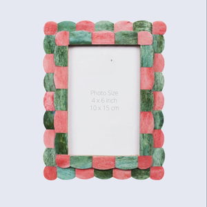 Decorative Bone Inlay Waterproof Customizable Size & Color Luxury Home Tabletop Display Photo <b>Frame</b> - Product Image 2