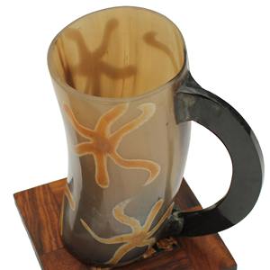 Jarra de cuerno natural Vikinga para beber vino o cerveza, tazas únicas perfectas para fiestas, bodas y otras celebraciones. 2026 - Product Image 6