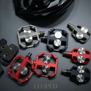 Pédales de vélo de route magnétiques ultralégères D&U LEOPED JB204015 en alliage d'aluminium et titane compatibles avec les chaussures à clips, fabriquées en Corée - Product Image 6