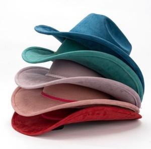 Nouveau Chapeau de Cowboy Western 2025 en Daim à Bord Incurvé pour Hommes et Femmes, Chapeau de Voyage d'Extérieur Ethnique - Product Image 2