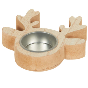 Handmade Wooden Star Candle Holder For Christmas Home Decoration Sustainable Solid Wood Tabletop Wedding Decorative - Product Image 6