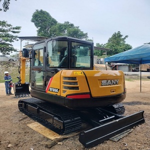 Sany Sy55c <b>Mini</b> Excavator For Professional Construction Work Strong Hydraulic Power Efficient Fuel Consumption Ideal - Product Image 4