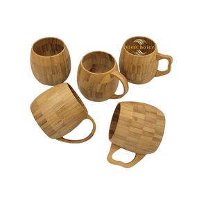 Vaso de Bambú Natural al por Mayor, Vajilla Sostenible para el Mercado Minorista y de Exportación - Product Image 6