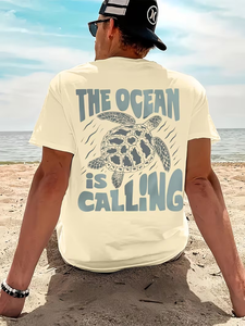 Men's Jersey Regular Fit Casual Trendy Street Athletic Short Sleeve T-Shirt Summer Breathable Eco-Friendly Quick Dry High - Product Image 2