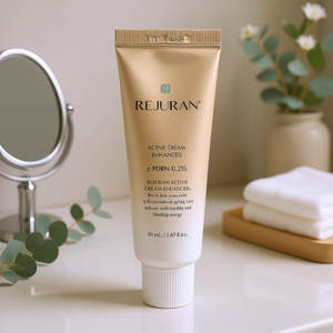 Crema Facial Activa REJURAN Enhanced 50ml con C-PDRN, Ceramidas, Péptidos y Ácido Hialurónico para Reparación de la Barrera Cutánea e Hidratación Profunda - Product Image 3