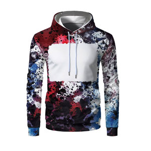 Sweats à capuche personnalisés avec graphismes sublimés sur toute la surface, en gros, OEM, streetwear, pulls Y2K, sweats à capuche graphiques sublimés sur mesure - Product Image 5