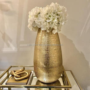 กระถางต้นไม้ทองเหลืองประดับโต๊ะสำหรับงานแต่งงาน - Product Image 3