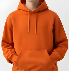Sudadera con Capucha de Felpa de Algodón de Lujo para Invierno, 420 GSM, Ultra Gruesa, Suave al Tacto, Unisex, Sudadera con Capucha Lisa, Proveedor Mayorista - Product Image 4