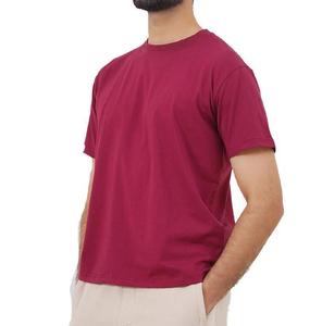 Cumbre Sports High Quality Boxy Fit Mens Box T-Shirt Casual Oversized T-Shirt Blank Custom Boxy T-Shirt for Men Wholesale OEM - Product Image 3