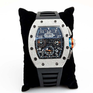 Reloj de Diamantes Cultivados en Laboratorio de Alta Calidad a Precio de Fábrica, Reloj con Diamantes Cultivados en Laboratorio DEF - Product Image 4