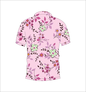 Polo Personalizado con Estampado Floral, Manga Corta, Informal, para Golf, Tenis, Ropa de Equipo, Polo de Moda de Verano - Product Image 6