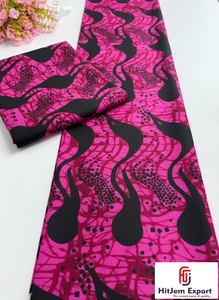 Tela Africana de Alta Calidad con Estampado de Cera y Ankara 100% Algodón para Prendas Tradicionales y Decoración de Interiores - Product Image 2