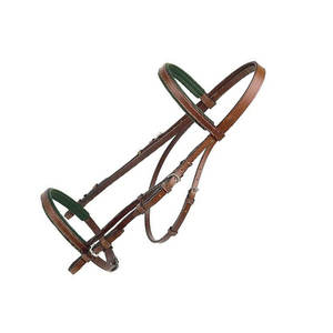 Brida de Cuero Genuino de Alta Calidad con Costuras Decorativas para Caballos, Profesional para Carreras, Equitación, Entrenamiento y Uso Diario - Product Image 5