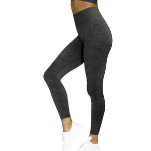Leggings Deportivos para Yoga, Conjunto de 2 Piezas para Mujer, Conjuntos de Yoga de Moda, Color Liso, Estampado, Conjuntos de Yoga para Mujer OEM - Product Image 6
