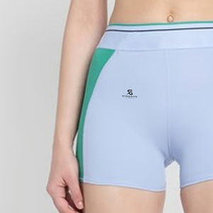 Shorts Deportivos de Cintura Alta para Mujer, Transpirables, para Gimnasio y Yoga, Cintura Elástica, Spandex, Poliéster, Ropa Deportiva 2026 - Product Image 5