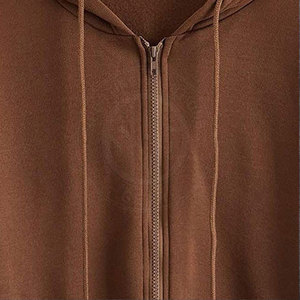 Sudadera con capucha y cremallera para hombre, cómoda y ideal para entrenamiento en el gimnasio, uso casual y actividades al aire libre, manga larga. - Product Image 4